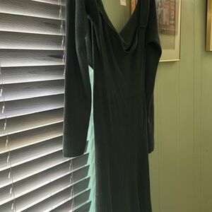 SKIN Mariana Dress Color is called Seamoss